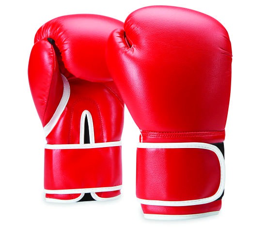 Premium Boxing Gloves for Training, Sparring & Fitness – Professional PU Leather Gloves (Black & Red)